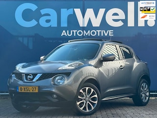 Nissan Juke 1.2 DIG-T S/S Tekna 2e eigenaar,AfnmTrekhaak,Navi,Camera,Leder,Pano,STLvw,Climate,Cruise,PDC,N.A.P!Apk tot 16-03-2027!