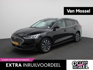 Ford Focus Wagon 1.0 EcoBoost Hybrid Titanium X AUTOMAAT | NAVIGATIE | PARKEERSENSOREN | CAMERA | LED