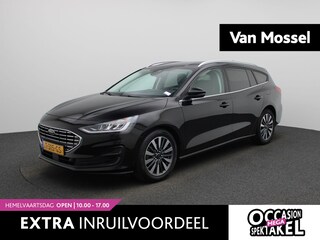 Ford Focus Wagon 1.0 EcoBoost Hybrid Titanium X AUTOMAAT | NAVIGATIE | PARKEERSENSOREN | CAMERA | LED