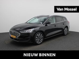 Ford Focus Wagon 1.0 EcoBoost Hybrid Titanium X AUTOMAAT | NAVIGATIE | PARKEERSENSOREN | CAMERA | LED