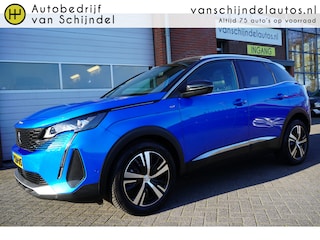 Peugeot 3008 1.2 PURETECH GT ORIGINEEL NEDERLANDS MET NIEUWE DISTRIBUTIERIEM!!! PANORAMADAK ADAPTIEVE CRUISE CAMERA LEDER ANDROID/APPLECARPLAY NAVI 18INCH ELECTR.KLEP PDC V+A FULL LED ENZ...