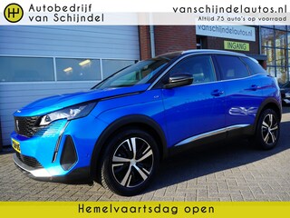 Peugeot 3008 1.2 PURETECH GT ORIGINEEL NEDERLANDS MET NIEUWE DISTRIBUTIERIEM!!! PANORAMADAK ADAPTIEVE CRUISE CAMERA LEDER ANDROID/APPLECARPLAY NAVI 18INCH ELECTR.KLEP PDC V+A FULL LED ENZ...