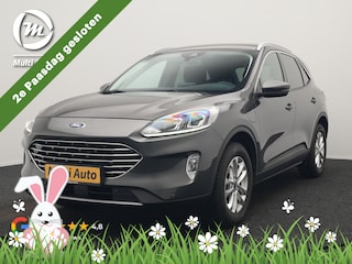 Ford Kuga 2.5 Titanium PHEV 225pk Dealer O.H | Camera | Keyless | Cruise Control | Sportstoelen & Stuur Verwarmd | Navigatie | Virtual | DAB | 17"L.M |