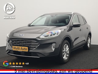 Ford Kuga 2.5 Titanium PHEV 225pk Dealer O.H | Camera | Keyless | Cruise Control | Sportstoelen & Stuur Verwarmd | Navigatie | Virtual | DAB | 17"L.M |