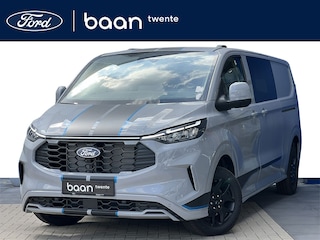 Ford Transit Custom 320 2.0 TDCI L2H1 170 PK Sport Automaat | Dubbel Cab. | 5-zits | 19 Inch | Trekh. wegkl. | 2x schuifdeur | Led |