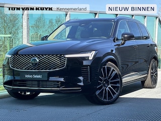 Volvo XC90 2.0 T8 Plug-in hybrid AWD Ultra Bright PHEV, Long range, Automaat, Luchtvering, Panoramadak, Stoelmassage, Stoelkoeling, Stoelverwarming, Stuurverwarming, 22 inch wielen, Extra getint glas, Elektrische stoelen