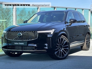 Volvo XC90 2.0 T8 Plug-in hybrid AWD Ultra Bright PHEV, Long range, Automaat, Luchtvering, Panoramadak, Stoelmassage, Stoelkoeling, Stoelverwarming, Stuurverwarming, 22 inch wielen, Extra getint glas, Elektrische stoelen