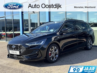 Ford Focus Wagon 1.0 EcoBoost Hybrid ST Line X 155PK Automaat Winterpack Adaptieve Cruise Elek. Achterklep Head-Up Camera Blind-Spot Parkeersensoren Keyless B&O Full-LED Climate *Compleet*