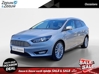 Ford Focus Wagon 1.0 Titanium | Navigatie | Parkeersensoren V+A | All Weather Banden | Metaallak