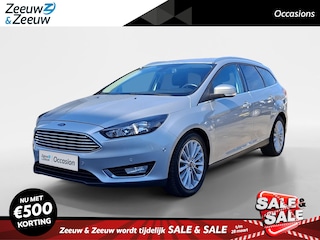Ford Focus Wagon 1.0 Titanium | Navigatie | Parkeersensoren V+A | All Weather Banden | Metaallak
