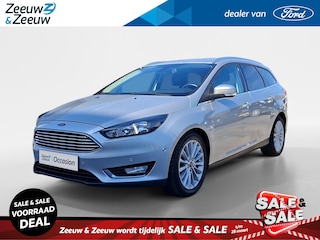 Ford Focus Wagon 1.0 Titanium | Navigatie | Parkeersensoren V+A | All Weather Banden | Metaallak