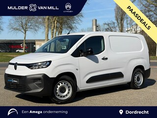 Citroën Berlingo L2 50 kWh 136pk | 8 jaar garantie | 0% financial lease | NAVI | Multimedia | Apple Carplay | Android Auto | Achteruitrijcamera | Parkeersensoren voor- en achter | Digital cockpit | Stuurwielbediening | Bestuurdersstoel comfort | Full ECO LED koplampen | Houten afwerking laadruimte | Reservewiel | van €31.995 voor €27.850 ex. BTW rijklaar
