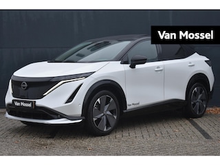 Nissan Ariya e-4ORCE Evolve+ 91 kWh 400PK | Schuif-/Kanteldak | BOSE Audio | Head-Up Display | 20” Inch Velgen | Volleder Interieur | Stoelkoeling | Apple CarPlay & Android Auto