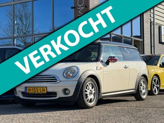 Mini Clubman 1.6 Cooper - PANORAMADAK - HALF LEER