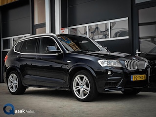 BMW X3 35d xDrive 313PK M-Sport | KEYLESS | MEMORY | CARPLAY | TREKHAAK | XENON | CARBONSCHWARZ