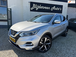 Nissan Qashqai 1.3 DIG-T Tekna + | 159PK | 360Camera | Leer | Stoel VW | Pano Dak | Trekhaak
