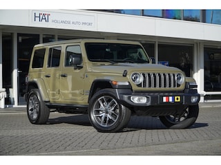 Jeep Wrangler Unlimited 4xe 380 Sahara I Nw. Model I 20 inch I Elektrische stoelen I 4 J