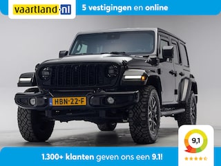 Jeep Wrangler Unlimited 4xe 380 Sahara [ Uitneembare dakdelen Leer Camera Adapt.cruise ]