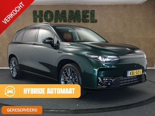Leapmotor C10 REEV Design 28.4 kWh - PLUGIN - ELEKTRISCHE ACHTERKLEP - DODEHOEKDETECTIE - KEYLESS START - PANORAMADAK - LICHTMETALEN VELGEN - NAVIGATIESYSTEEM FULL-MAP - APPLE CARPLAY/ANDROID AUTO - 360 CAMERA - STOELVERWARMING/VENTILATIE - 20 INCH LICHT METALEN VELGEN