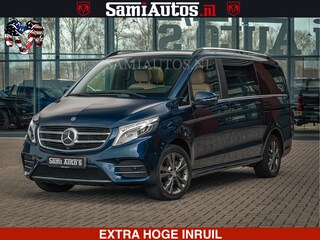 Mercedes-Benz V-klasse AMG VIP PURE LUXE 6 PERSOONS | 4-MATIC | LANG | PANO DAK | EXCLUSIVE | ADAPTIVE CRUISE | ALCANTARA HEMEL | BURMESTER | 6 X STOELEN VERWARMD EN GEKOELD | ROYALE (CLASS) BEEN RUIMTE |