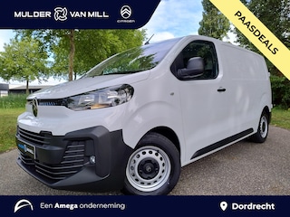 Citroën Jumpy L2 1.5 BlueHDI 120pk |  BPM vrij | NAVI | Multimedia | Apple Carplay | Android Auto | Digital cockpit | Achteruitrijcamera | Parkeersensoren voor- en achter | Dode hoek detectie | Digital cockpit | Stuurwielbediening | Elektrisch inklapbare spiegels | Mistlampen | Bestuurdersstoel comfort met armsteun | Bank voorpassagiers | Reservewiel