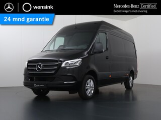 Mercedes-Benz Sprinter 317 CDI | Aut. | L2 H2 | Pro | 3500 KG. Trekhaak | | 3 zits | Stoelverwarming | Achteruitrijcamera | Vloer en Wand betimmering | LM Velgen | Trekhaak | Climate Control | LED Koplampen | Certified