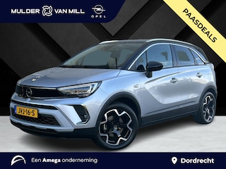 Opel Crossland Ultimate 1.2 Turbo 110pk | 180° CAMERA+SENSOREN | ALCANTARA/LEDER | AGR-STOELEN | NAVI | DAB+ | ISOFIX | FULL LED | LAGE KM | TWO-TONE | KEYLESS |