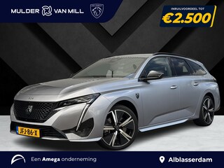 Peugeot 308 SW GT 1.6 HYbrid PHEV 225pk e-EAT8 | NAVI | STUUR+VOORRUITVERW. | FOCAL HIFI | ELEKTR. A.KLEP | 360° CAMERA | ALL-SEASONBANDEN | KEYLESS ENTRY |