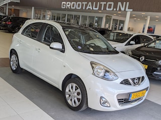Nissan Micra 1.2 DIG-S Tekna Panoramadak, Airco, Cruise Control, Stuurbekrachtiging