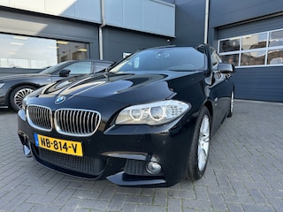BMW 5-serie met nieuwe APK! Trekhaak, PDC, airco, navigatie, cruise control, met M-pakket