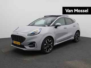 Ford Puma 1.0 EcoBoost Hybrid ST-Line X | Panorama Dak | B&O | Virtual cockpit | Navigatie | Elec. Achterklep | Apple Carplay / Android Auto | Camera | Parkeersensoren | Stoel - Stuurverwarming | Verwarmde Voorruit | Lane Assist | LMV |