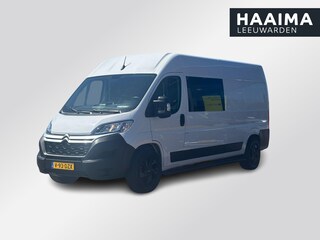 Citroën Jumper Dubbele cabine 2.2 BlueHDi 140pk L3H2 3.3t | 7 zitplaatsen | Navigatie | Cruise control | Trekhaak | Parkeersensoren | Sidesteps | Lichtmetalen velgen | Carplay/ Android Auto