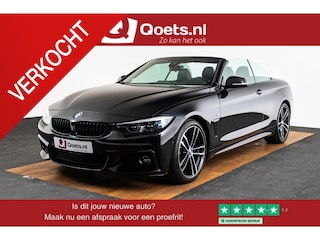 BMW 4-serie Cabrio 440i High Executive Edition M Sport - Comfort Access - Park/Driving assistant - Active Cruise Control - Surround View - Elektrisch verwarmde voorstoelen - Sportstoelen - Head up - Harman Kardon -