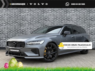 Volvo V60 2.0 T8 Twin Engine AWD Polestar Engineered | HEICO uitlaatsysteem | Bowers & Wilkins audio | Head up Display | 360 Camera | Gelamineerd glas | Adaptieve cruise control