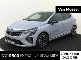 Renault Clio 1.6 E-Tech Full Hybrid 145 techno | 360-graden Camera | Blind Spot Warning | Adaptieve Cruise Control | 9,3" Full-Map Navigatie i.c.m. 10" Digitaal Instrumentarium | LED Pure Vision | Privacy Glass | 16" LMV 'Boa Vista' | Climate Control | Keyless | Draadloze Apple Carplay & Android Auto