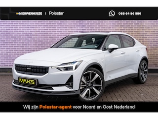 Polestar 2 Standard Range Single Motor 63kWh | Adaptieve Cruise control | 360 camera | Elektrische stoelverstelling | Google Maps navigatie | Apple Carplay / Android Auto | Stoelverwarming | Stuurverwarming |