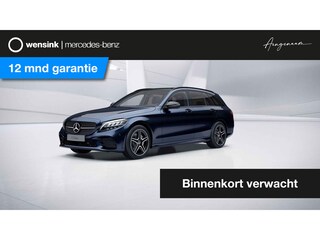 Mercedes-Benz C-klasse Estate 180 Business Solution AMG | Night | Panoramadak | Widescreen | Stoelverwarming | Achteruitrijcamera |