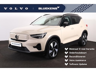 Volvo EX40 Extended Range Ultra 82 kWh - Panorama/schuifdak - IntelliSafe Assist & Surround - 360º Camera - Harman/Kardon audio - Verwarmde voorstoelen & stuur - Parkeersensoren voor & achter - Elektr. bedienb. voorstoelen met geheugen links - Draadloze tel. lader - Warmtepomp - Extra getint glas - 19' LMV