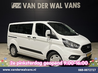 Ford Transit Custom 1.0 EcoBoost Hybride Automaat L1H1 9 Persoons Personenbus Euro6 Prijs INCL BTW/BPM Airco | Cruisecontrol | LED Sidebars, Verwarmde Voorruit, Stoelverwarming, Parkeersensoren, Bijrijdersbank