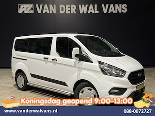 Ford Transit Custom 1.0 EcoBoost Hybride Automaat L1H1 9 Persoons Personenbus Euro6 Prijs INCL BTW/BPM Airco | Cruisecontrol | LED Sidebars, Verwarmde Voorruit, Stoelverwarming, Parkeersensoren, Bijrijdersbank