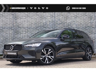 Volvo V60 Plug-in Hybrid T6 AWD R-Design | Long Range | Trekhaak | Bowers & Wilkins audio | Panoramadak | 360 camera | Adaptive cruise control | Stoel- en stuurverwarming | Elektrische stoelverstelling | Gelamineerde zijruiten | Actieve LED koplampen | Lederen dashboard | Navigatie | Apple Carplay / Android Auto |