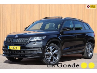 Skoda Kodiaq 1.5 TSI Sportline Business org.NL schuifdak trekhaak el.klep canton leer+verw. camera