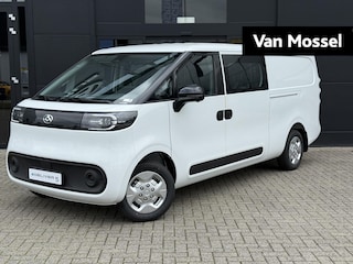 Maxus EDeliver 5 DC L2H1 64kWh Aut. Dubbele Cabine WLTP tot 489 KM | 5- Persoons | 3-Fase | Cam | PDC | L+R Zijschuifdeur | 16"LMV | BTW AUTO |