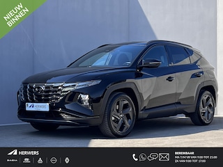 Hyundai Tucson 1.6 T-GDI HEV 230pk Comfort Smart automaat / Fabrieksgarantie tot 07-2029 / 1650kg Trekgewicht / Dealer onderhouden / 1e eigenaar / Navigatie / Adaptieve CC / Stuur- en stoelverwarming / 19” LM + All Season banden /