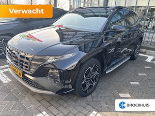 Hyundai Tucson 1.6 T-GDI HEV 230pk N-Line | Leder | Climate | Keyless | Navigatie | Elek. Klep | Full - Led | 360 Camera | KRELL Audio | Elek. Stoelen | 19" Lichtmetaal | Winterpakket | Stoelventilatie | Dodehoekdetectie | Adapt. Cruisecontrol
