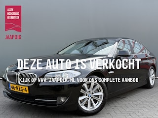 BMW 5-serie BWJ 2011 523i 204 PK High Executive AUTOMAAT | TREKHAAK | LEDER | STOELVERW. | ELEKTR. STOELEN | NAVI | CLIMA | CRUISE | LMV | PDC