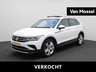 Volkswagen Tiguan 1.5 TSI Elegance | 150 PK | Automaat | Panorama Dak | Stoel en Stuurwiel Verwarming | Kofferklep Elektrisch | Apple Carplay / Android Auto | Parkeercamera | Navigatie | Keyless |