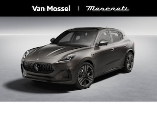 Maserati Grecale AWD Folgore 105kWh 550pk | WLTP 580km | Zwart leder met gele stiksels | Panoramadak | Head Up Display | Stoelverwarming voor en achter | Stoelventilatie | Stuurverwarming