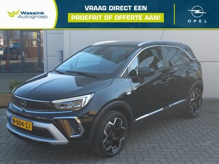 Opel Crossland 1.2T 130pk Ultimate Automaat | Climate control | Navigatie | AGR-stoelen | Trekhaak | 17" Lm-velgen | Alcantara bekleding