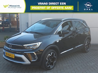 Opel Crossland 1.2T 130pk Ultimate Automaat | Climate control | Navigatie | AGR-stoelen | Trekhaak | 17" Lm-velgen | Alcantara bekleding
